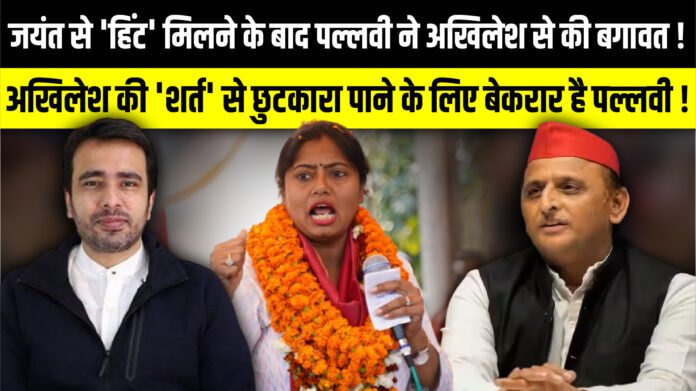 Jayant Chaudhary से 'हिंट' मिलने के बाद Pallavi Patel ने Akhilesh Yadav से की बगावत